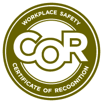 COR Certificate of Recognition